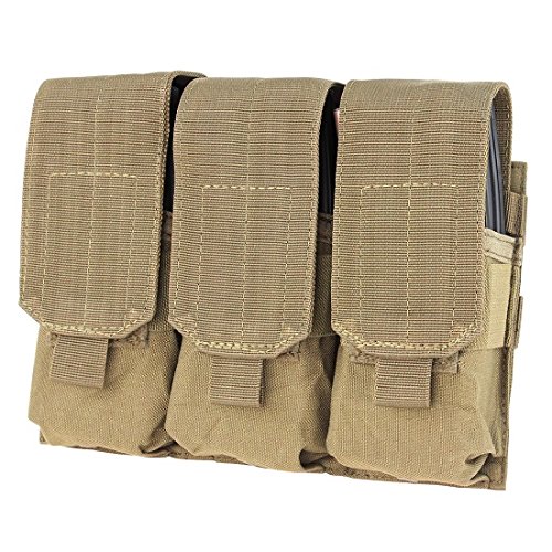 Condor triple m4 mag pouch (tan)