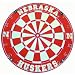 Nebraska Cornhuskers NCAA Officially Licensed Bristle Dartboard