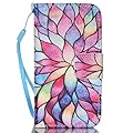 S5 Case, Durable Creative [Wrist Strap Design] [Kickstand] PU Leather [Build-in Wallet] Shock