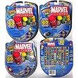 Marvel Universe Mighty Beanz Pack of 4 _ Bundle of 4 Packs