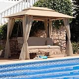 Suntime Luxor Gazebo Swing - Beige