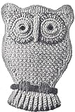Vintage Crochet PATTERN to make - Pot Holder Owl Motif Hot Pad. NOT a finished item. This is a pattern and/or instructions to make the item only.