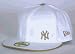 NEWERAヤンキースF WHITE WHEAT CAP