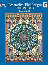 Decorative Tile Designs Coloring Book