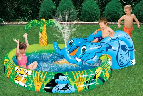 Childrens Toyshop  Toys : Elephant Park Spray Pool