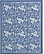 Blue Eco-Friendly Botanica Journal / Diary, Recycled Cover, Foil Stamped Design, Lined Sheets, 5.5x7"