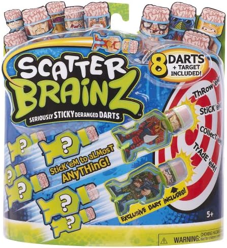 Scatter Brainz Sticky Dart 8-pack - Wave 1 (Colors/styles Vary)