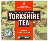 Taylors of Harrogate, Yorkshire Tea, 80-Count Tea Bags (Pack of 5)