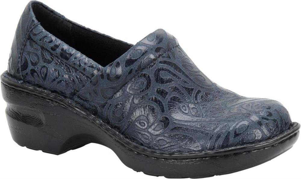 navy blue womens clogs