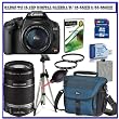 Canon EOS Rebel T1i 15.1 MP Digital SLR w/ Canon EF-S 18-55mm IS Lens & Canon 55-250mm IS Lens + Spare Battery + Camera Bag + 8GB + Deluxe Accessory Package
