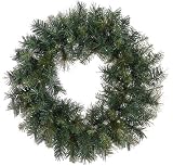 24 Mixed Sugen Pine Artificial Christmas Wreath - Unlit