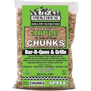Smokehouse Products Apple Flavored Chunks, 12-Pack