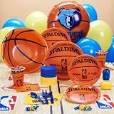 Amscan Memphis Grizzlies NBA Basketball Deluxe Party Kit (18 guests) 222346