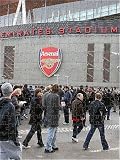 Jigsaw of Arsenal fans outside the stadium from Arsenal FC