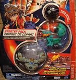 Bakugan Battle Brawlers Starter Pack ~ Series 2 ~ Black Mystery Marble, Green Juggernoid, Grey Fear Ripper
