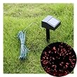 55ft 100 LED Solar String Red Lights Outdoor Garden Xmas 55ft 100 LED Solar String Red Lights Outdoor Garden Xmas