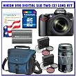 Nikon D90 Digital SLR Camera with 18-105mm AF-S DX VR Nikkor Lens w/ 3pc Photo Essentials Filter Kit + Nikon 70-300mm Lens w/ 3pc Photo Essentials Filter Kit + Transcend 16GB Memory Card + Willoughbys 3-Year Extended Warranty Bonus Kit