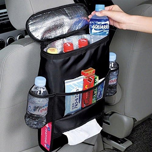 Virgiler®Standard Size Car Seat Back Organizer,Multi-Pocket Travel Storage Bag(Heat-Preservation)