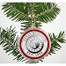 Texas Rangers Silver Coin Ornament