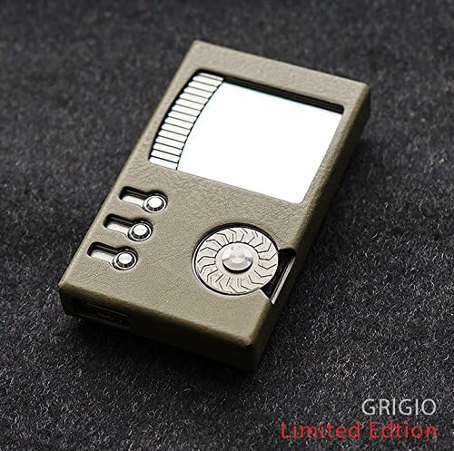 Dings Cayin N5 Premium Leather Case Caro Cayin N5 Hand Made Case Made in Korea Color in Grigio