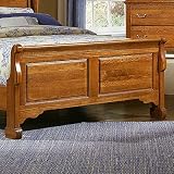 Beacon Hill King Sleigh Footboard (Light Harvest Oak)