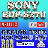 New SONY BDP-SP370 Multi Region Code Free DVD 123456 PAL/NTSC Blu Ray Zone A+B+C Player, DivX AVI MKV, NETFLIX, YOUTUBE ....100~240V 50/60Hz World-Wide Voltage. PAL or MULTI-SYSTEM TV is required to watch PAL DVDs (Free HDMi Cable)