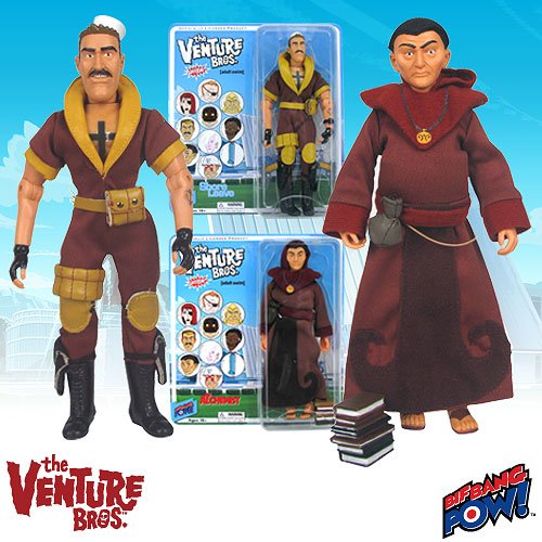 The Venture Bros. Shore Leave and Alchemist Action Figures