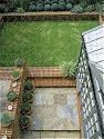 Jigsaw of overview of Modernists Town garden from Arcaid