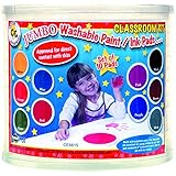 Jumbo Circular Washable Pads - 10 count - Assorted colors