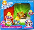 Go Go Pets [Zhu Zhu Pet] Hamster Accessory Kit Hamster Carrier, Bed & Two Blankets [Green & Orange]