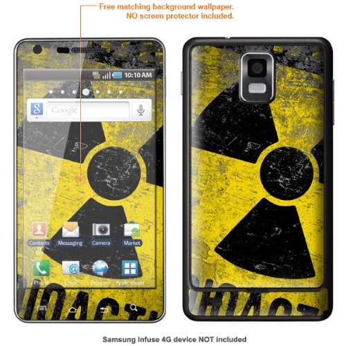 Protective Decal Skin STICKER for AT&T Samsung Infuse 4G case cover Infuse-489