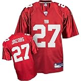 Brandon Jacobs New York Giants Red NFL Replica Jersey