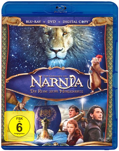 Die Chroniken von Narnia: Die Reise auf der Morgenröte [Blu-ray + DVD + Digital Copy]