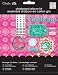 Me & My Big Ideas Celebrate Chipboard Album Kit, 6-Inch by 6-Inch