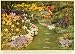 1923 Print Mrs. Robert Bacon Garden Westbury Long Island Amy Cross Flower Art - Original Color Print