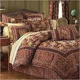 Croscill Harvest Manor Queen Comforter Set Red