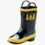 SZ 12 KIDS BLK RUBR BOOT (Norcross Safety Prod 63001-12)