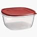 Kitchen & Housewares : Rubbermaid 7J72 Easy Find Lid Square 14-Cup Food Storage Container