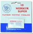 Merkur Double Edge Safety Razor Blades 10 Bladers