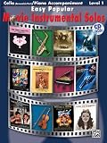 Easy Popular Movie Instrumental Solos (Book and CD) Cello (Easy Popular Movie Instrumental Solos: Level 1)