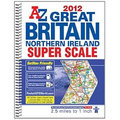 Great Britain Super Scale Road Atlas (A-Z Road Atlas)