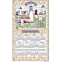 Kay Dee Designs 2012 Calendar Towel - Lighthouses of Cape Cod