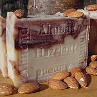 Almond Hazelnut -Soap with Organic Acai Berry Butter