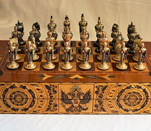 Unique Russian Chess Set
