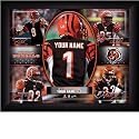 Cincinnati Bengals Personalized Action Collage Print