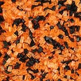 Wilton Orange Black Sparkling Sugars