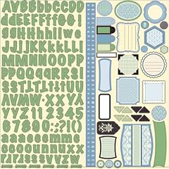 USA Produkt - Something For Everyone Cardstock Aufkleber 12 X12