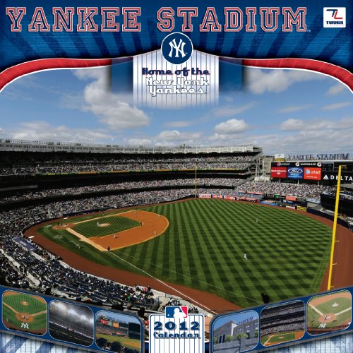 2012 NEW YORK YANKEES YANKEE STADIUM 12X12 WALL CALENDAR