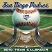 2011 San Diego Padres - Box Calendar