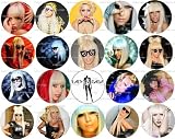 Set of 20 LADY GAGA Pinback Buttons 1.25 Pins / Badges Reviews 61m KgkAczL. SL160 Set of 20 LADY GAGA Pinback Buttons 1.25 Pins / Badges Reviews